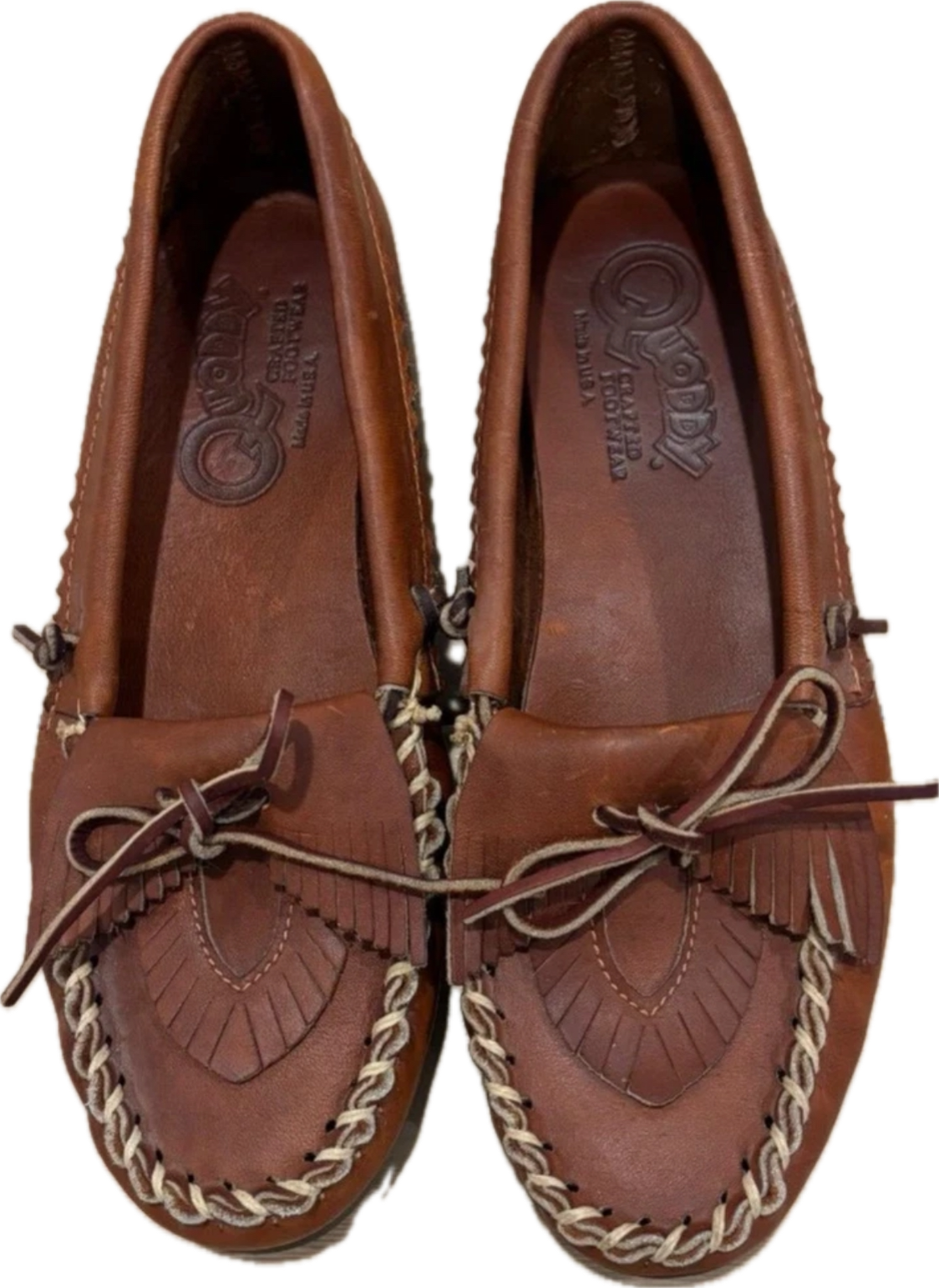 Vintage Quoddy Kilty Moccasins