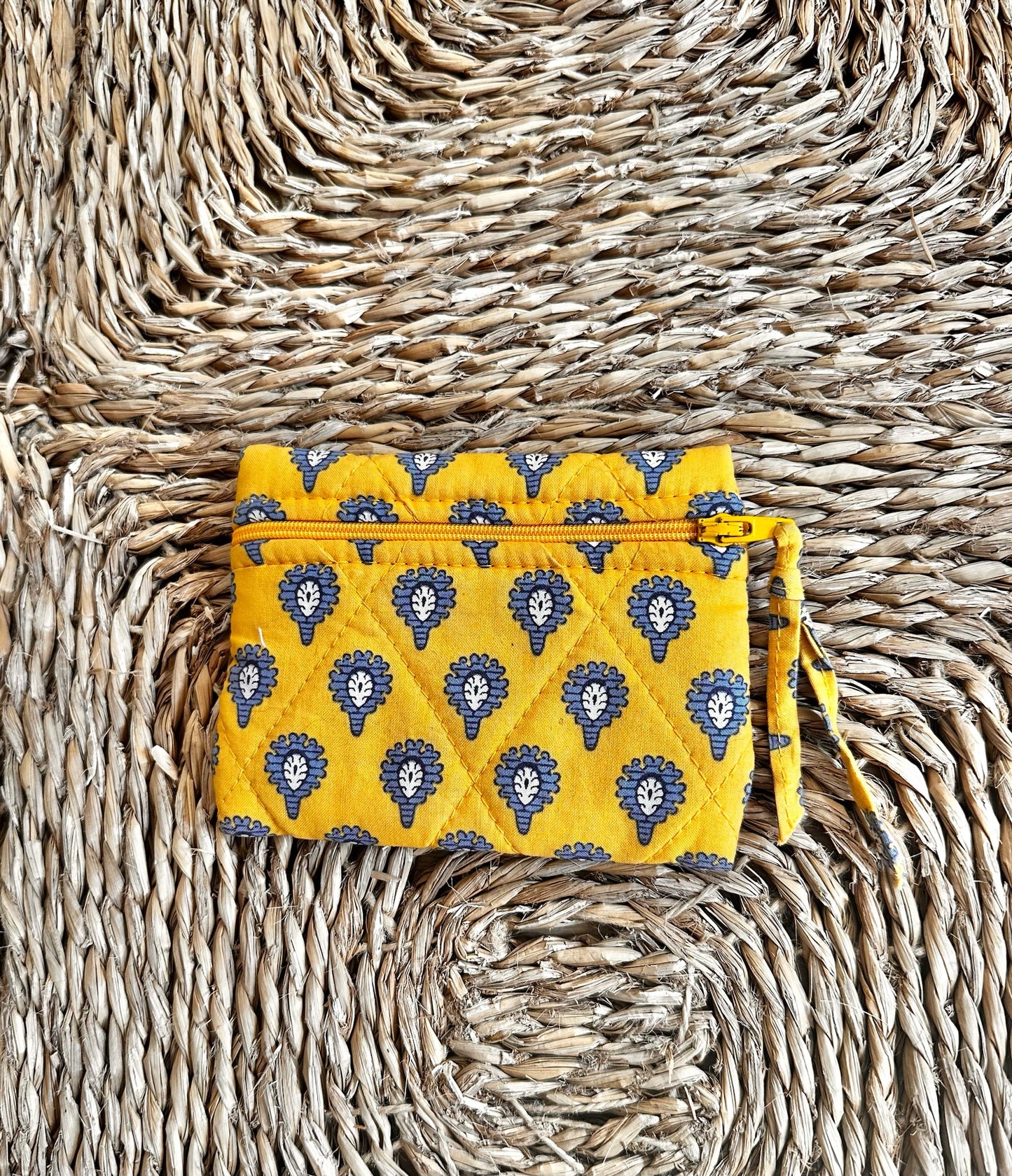 Pierre Deux Yellow Change Purse