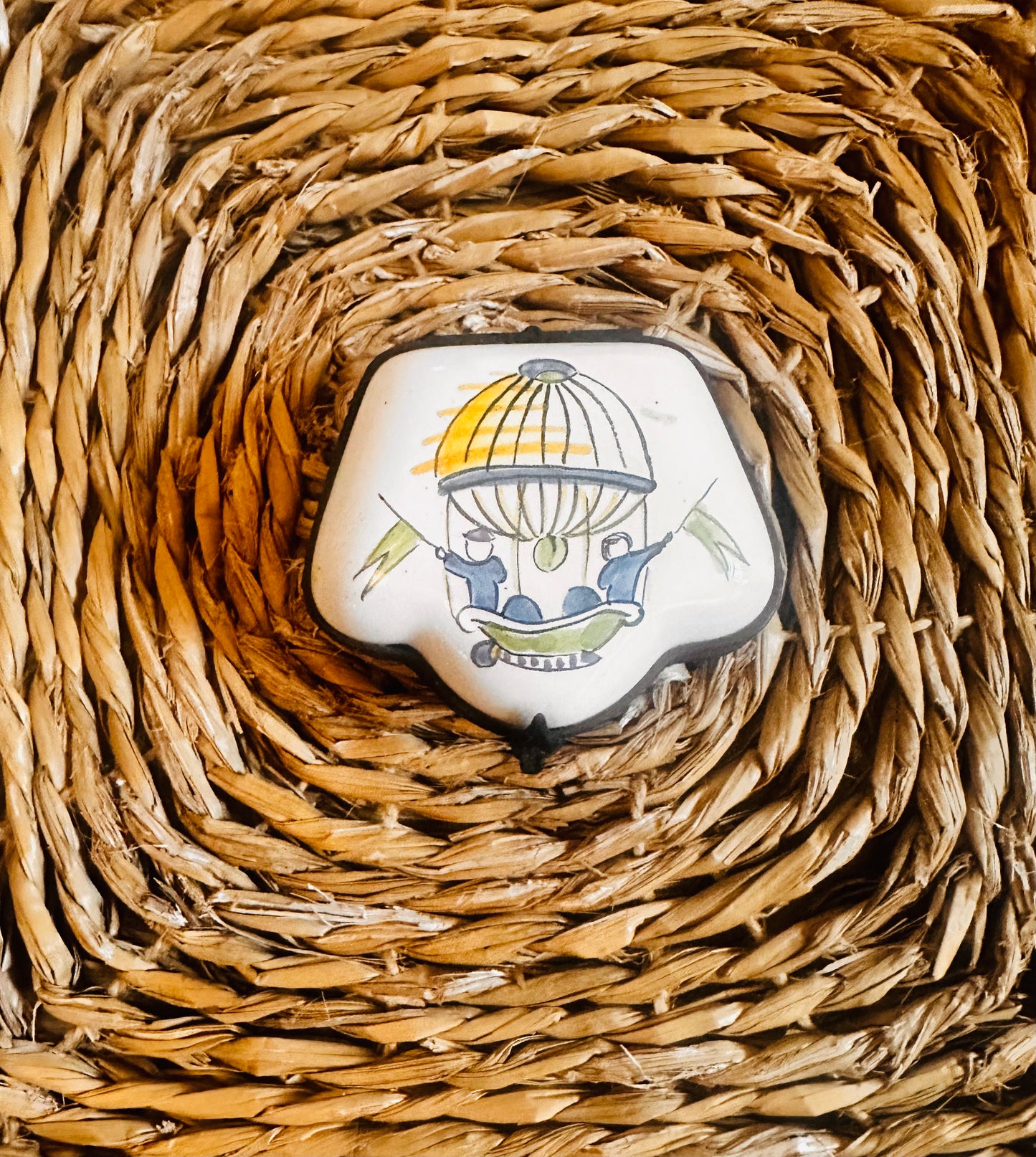 Pierre Deux Hot Air Balloon Pill Box