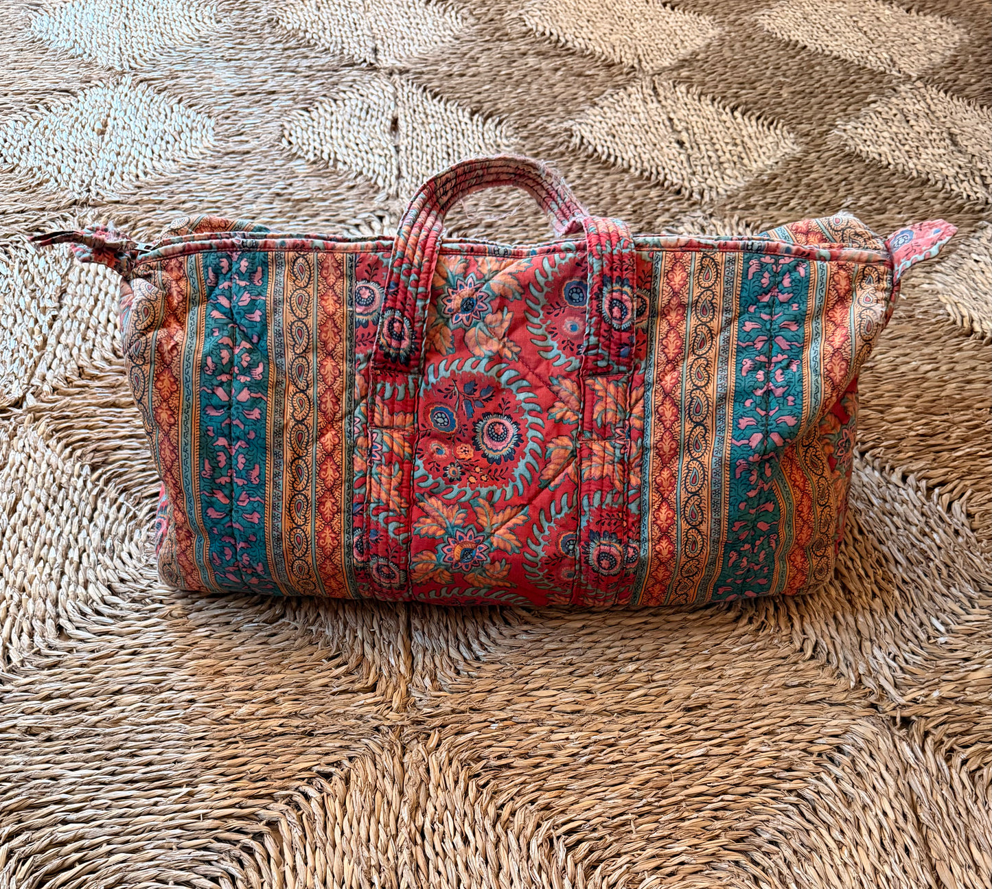 Pierre Deux Rust Grand Voyage Bag