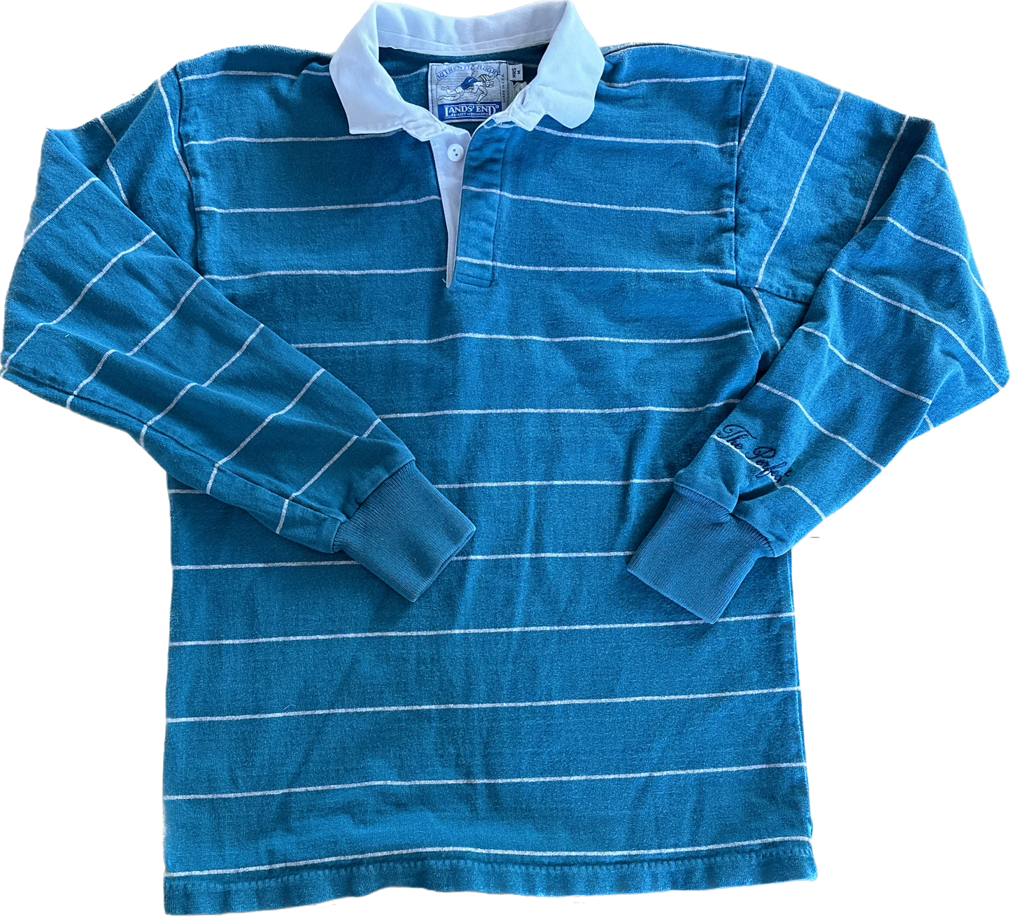 The Perfect Vintage Sea Blue Rugby Shirt