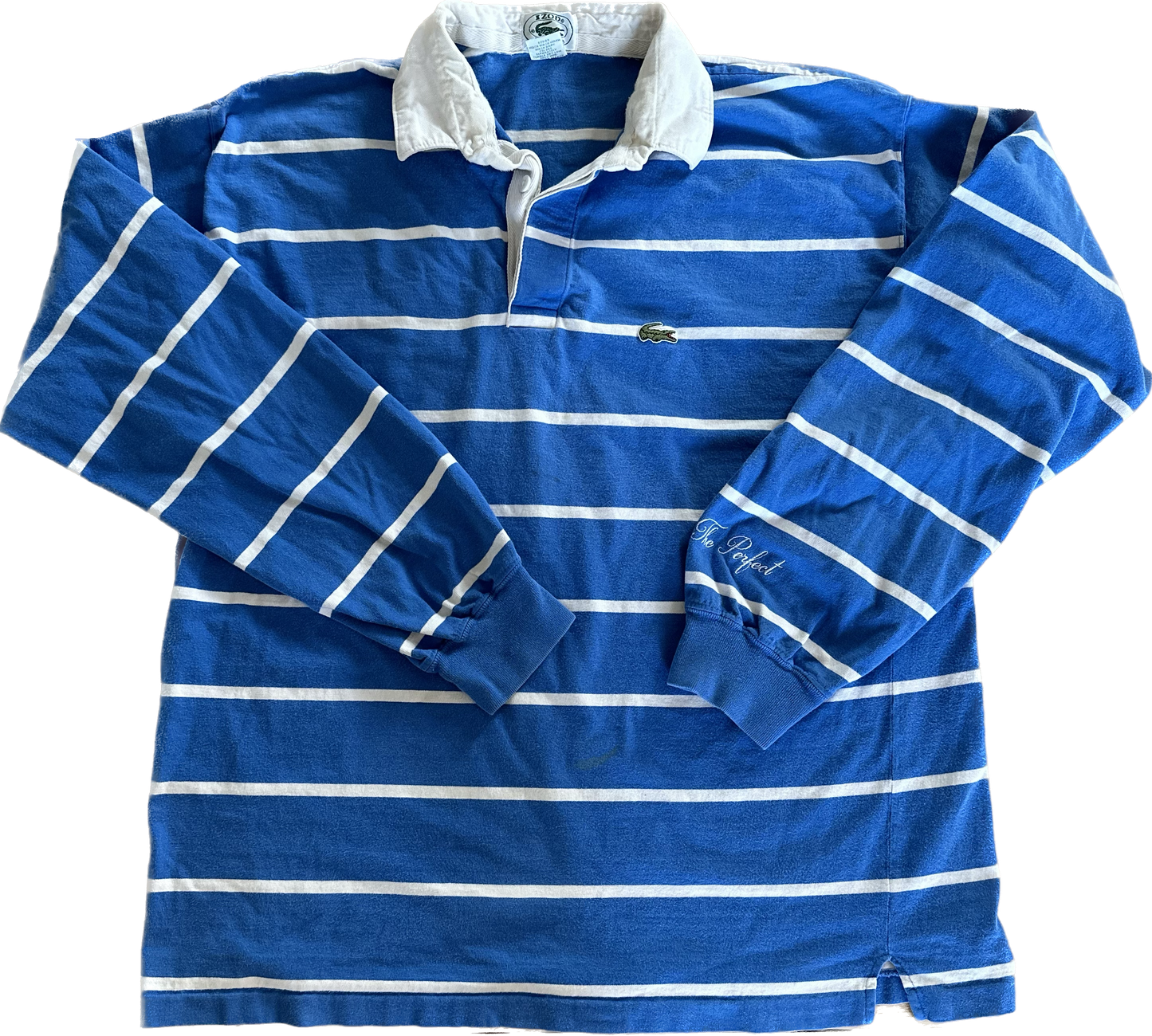 The Perfect Vintage Cobalt Blue Rugby Shirt