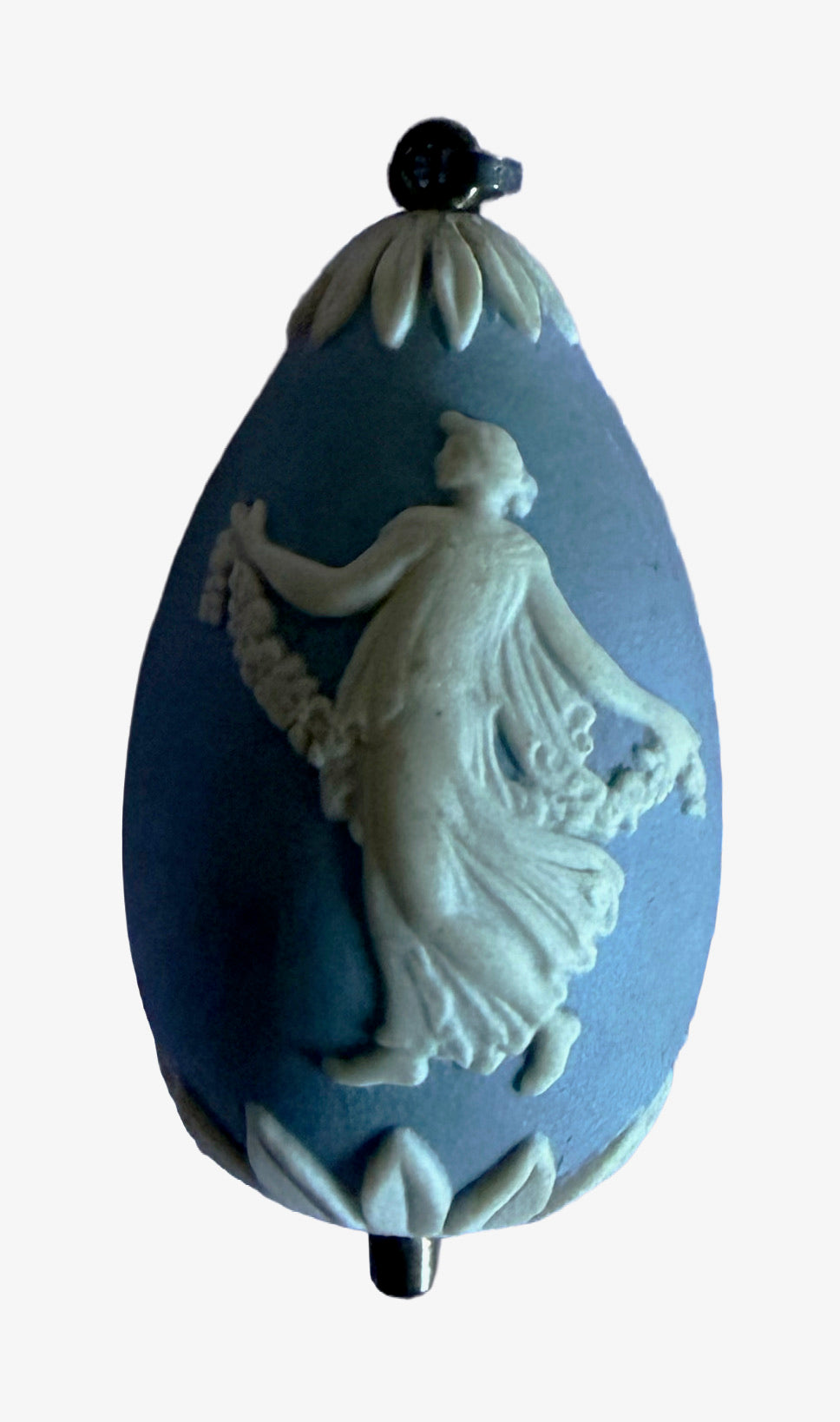Teardrop Wedgewood Charm Necklace