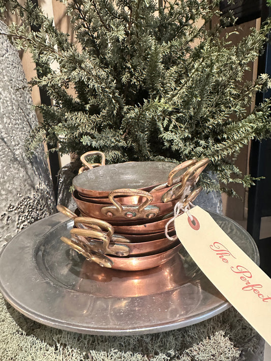 Copper Raclette Pans