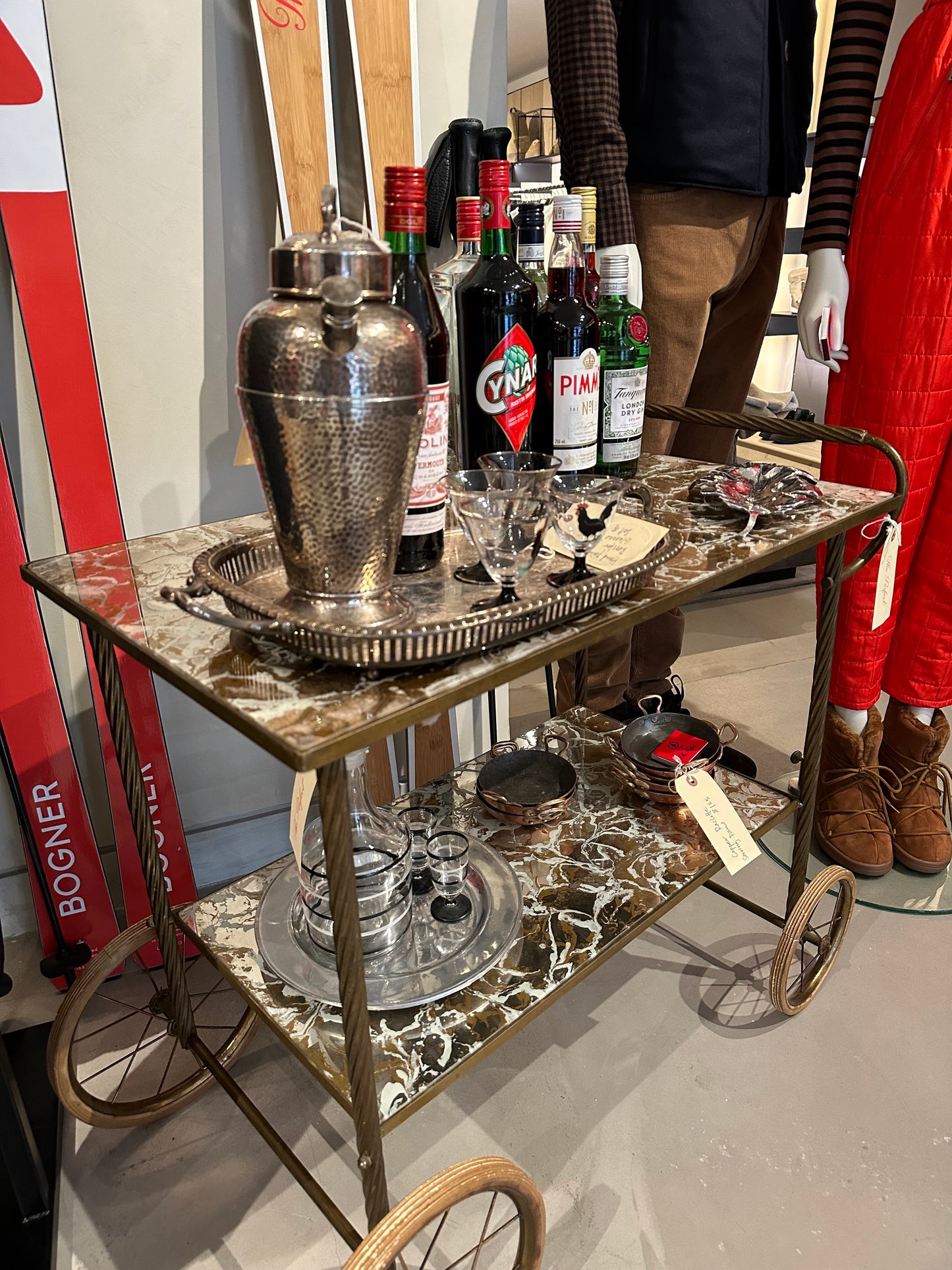 The Perfect Bar Cart