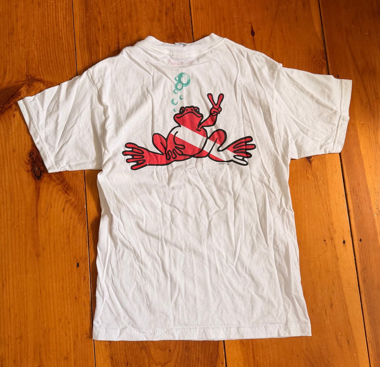 90s Peace Frogs Divers Tee