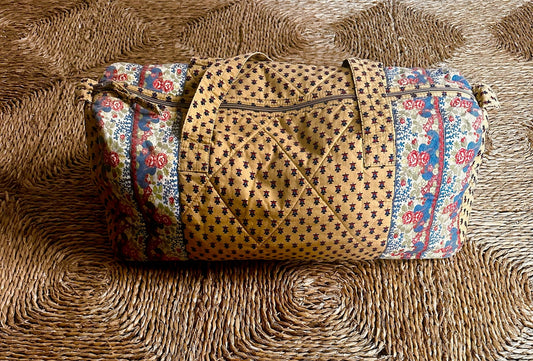 Pierre Deux Yellow Grand Voyage Bag