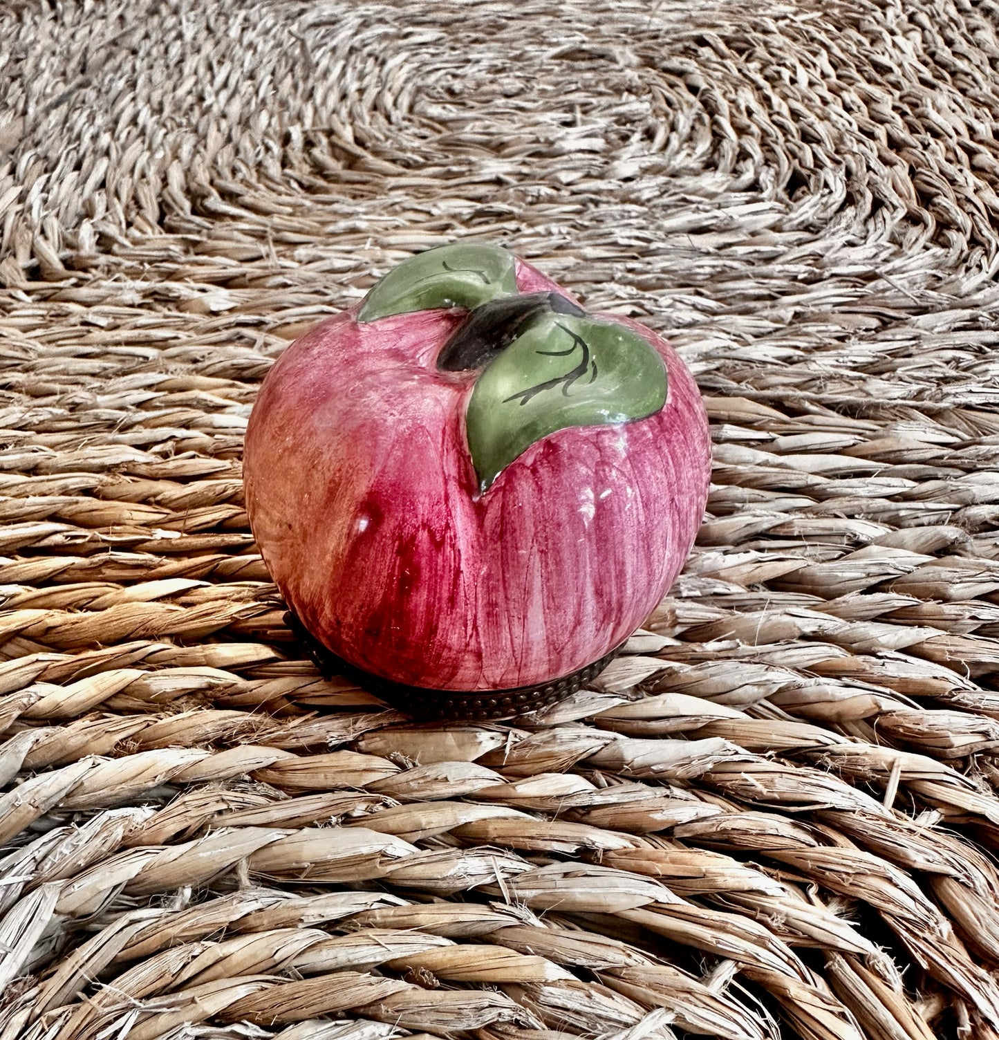 Pierre Deux Apple Pill Box