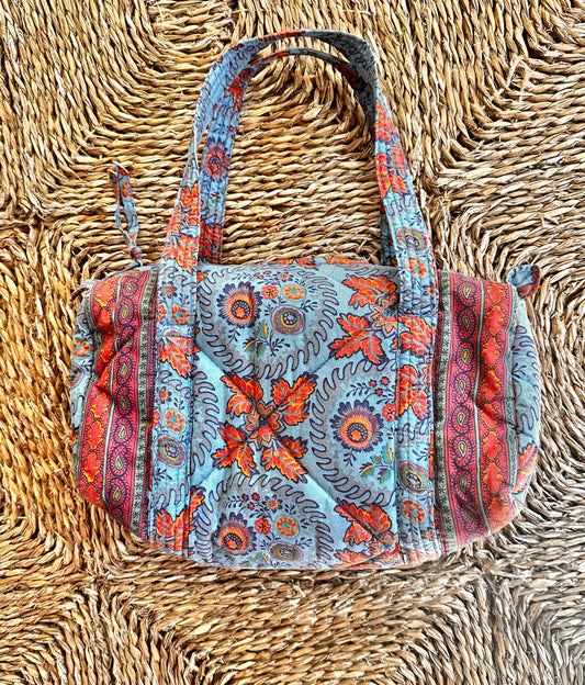 Pierre Deux Cornflower Blue Petite Voyage Bag