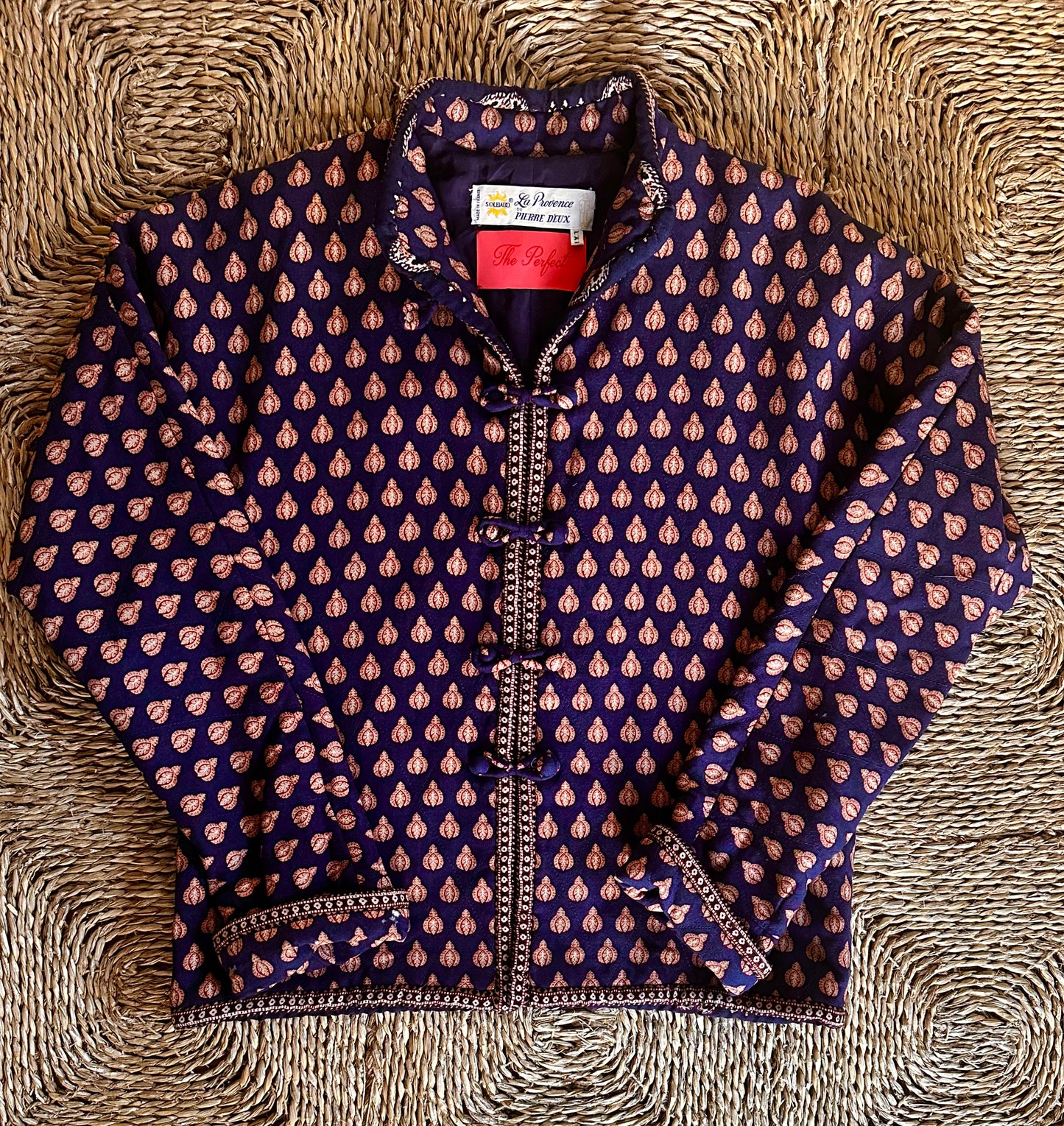 Pierre Deux Quilted Wool Jacket