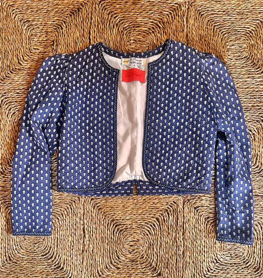 Pierre Deux Cropped Jacket