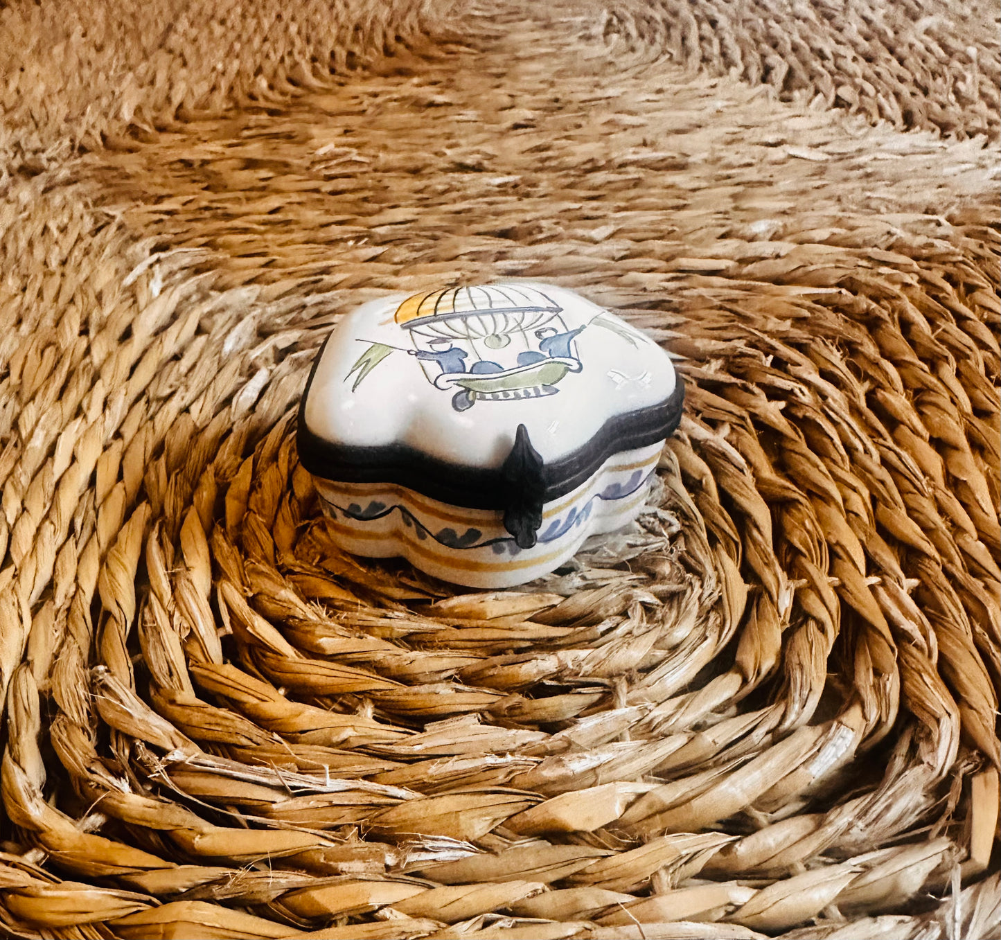 Pierre Deux Hot Air Balloon Pill Box