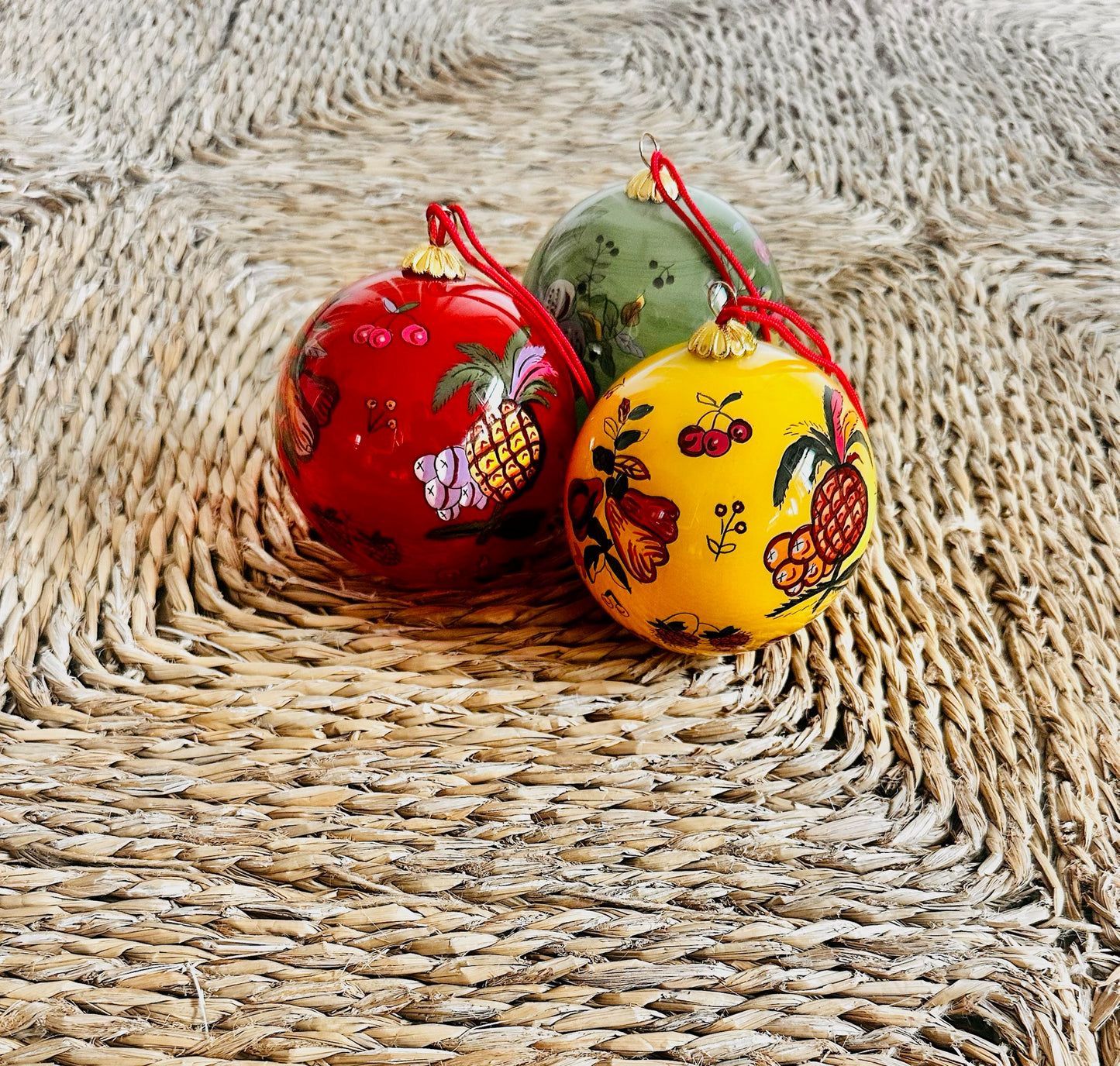 Pierre Deux Handpainted Ornaments