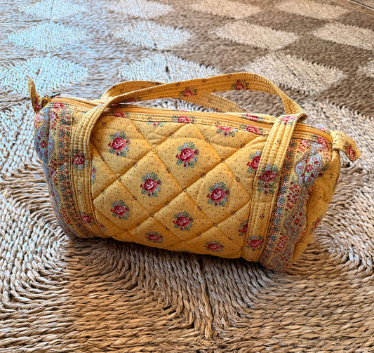 Pierre Deux Yellow Voyage Bag