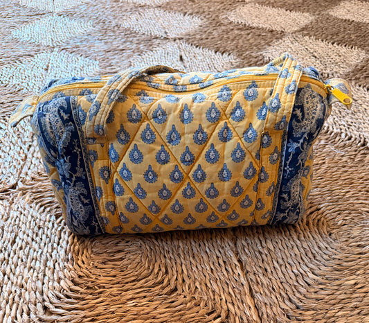 Pierre Deux Gold Voyage Bag