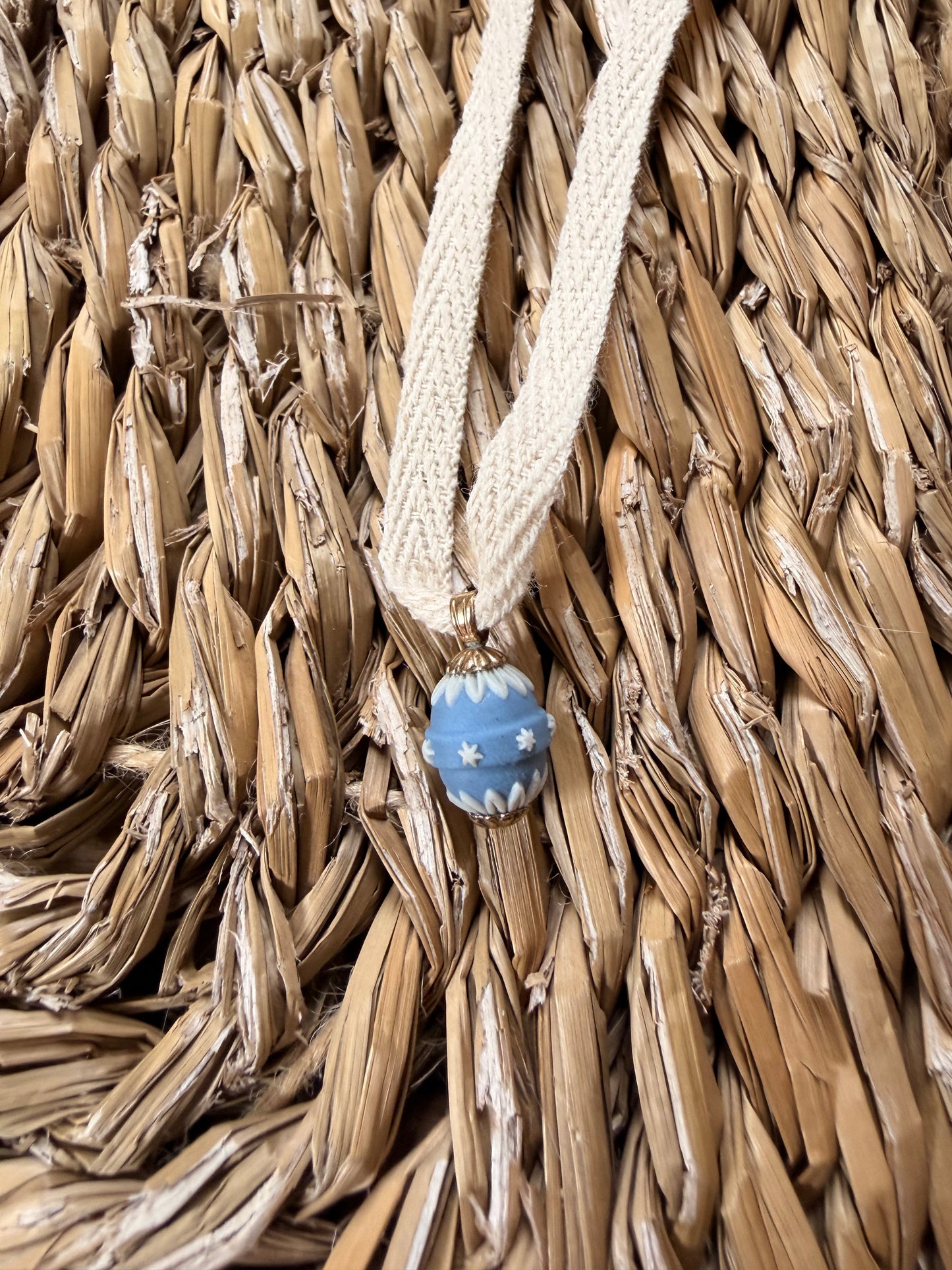 Small Wedgewood Charm Necklace