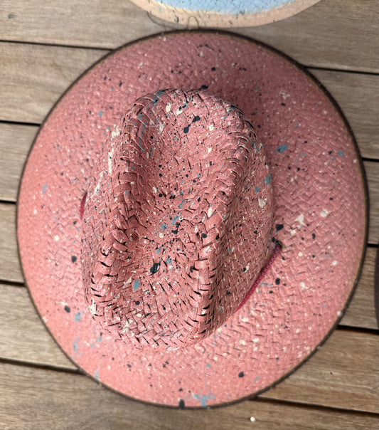 The Perfect Nantucket Red Splatter-painted Lifeguard Hat 2