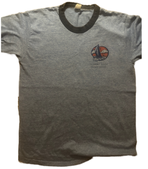 90s Nantucket Sailboat Ringer Tee