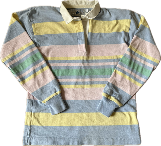 The Perfect Vintage Pastel Rugby Shirt