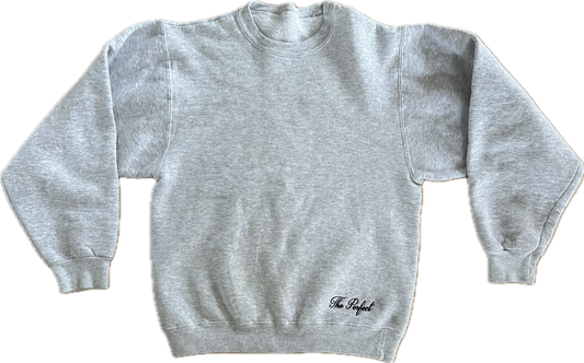 The Perfect Vintage Heather Gray Sweatshirt